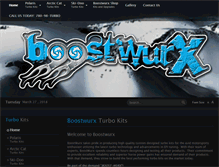 Tablet Screenshot of boostwurx.com